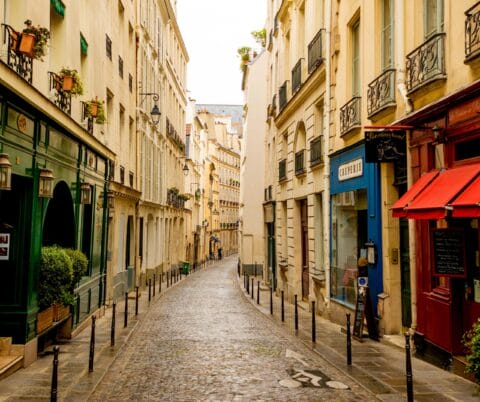 a street in France